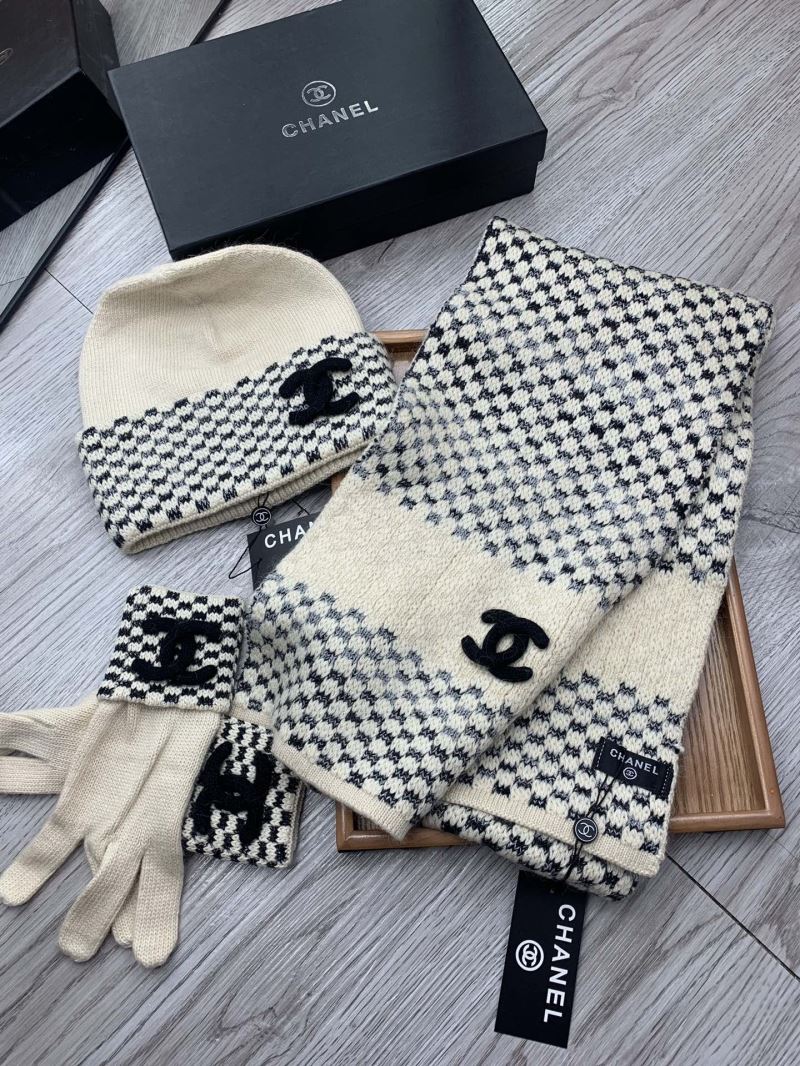 Chanel Caps Scarfs